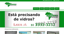 Desktop Screenshot of brazividros.com.br